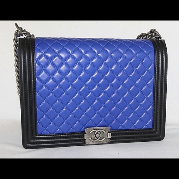 SOLD Chanel Colorblock Le Boy bag - Picture 15 of 15